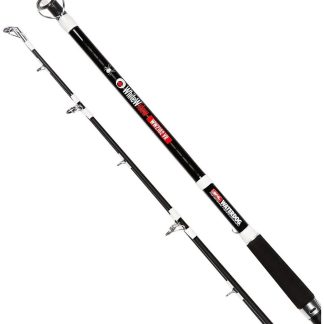 Caña Spinning Waterdog White Widow Variada 2.40 Metros 2 Tramos