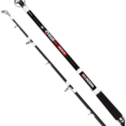 Caña Spinning Waterdog White Widow Variada 2.40 Metros 2 Tramos
