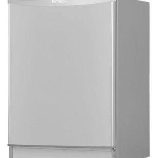 HELADERA PATRICK HPK120P00S FRIGOBAR METALICO