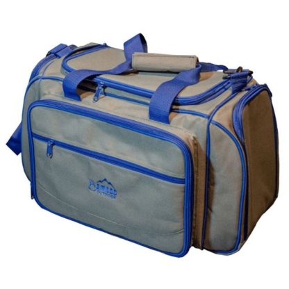 Bolso Bamboo Picnic 4 Personas con Platos Vasos Cubiertos