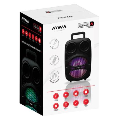 PARLANTE AIWA PORTATIL AW-P240D-SA BT WOFER 1X8"