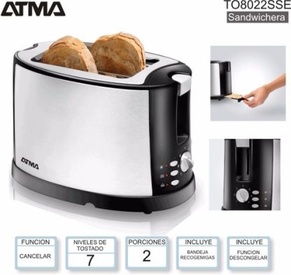 Tostadora Atma Ac.Inox