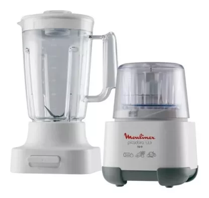 PICADORA MOULINEX AD6021AR 123+LICUADORA 750W