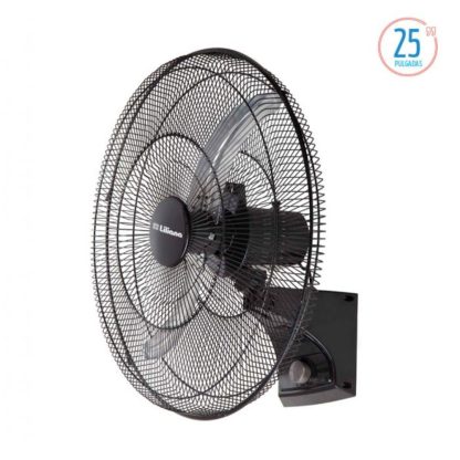Vent.De Pared Liliana 25"Vw25m Asp.Metal.Negras