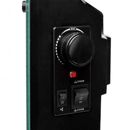 Panel Calefactor De Vidrio Liliana Hotdeco Ppv500 2200w Con Turbina
