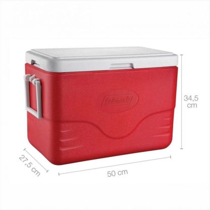 Conservadora Coleman Beach 28 Qt Rojo