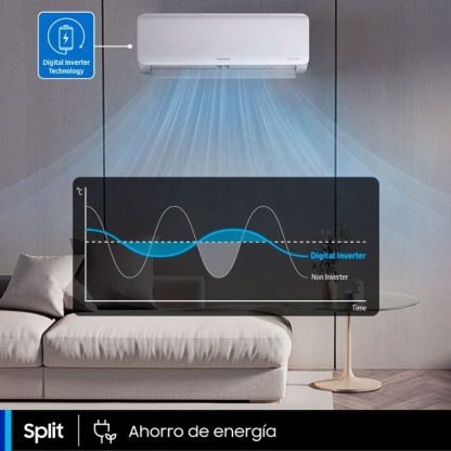 Aire Acondicionado Split Inverter SAMSUNG 4100 Frigorías 4770W Frío / Calor AR18ASHQAWK2BG