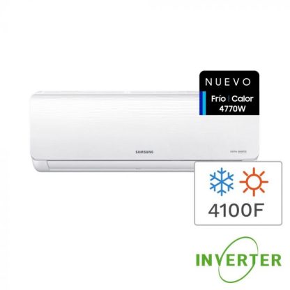Aire Acondicionado Split Inverter SAMSUNG 4100 Frigorías 4770W Frío / Calor AR18ASHQAWK2BG