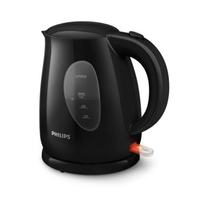 Pava Eléctrica Philips HD4695/90 negra 1 litro 2200 watts