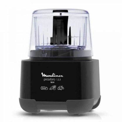 Picadora MOULINEX AD601858 1.2.3. 300 Gr Negra