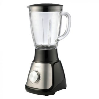 Licuadora SMARTLIFE SL-BL 1055PN 600W Jarra de Vidrio 1.5 Litros Negra