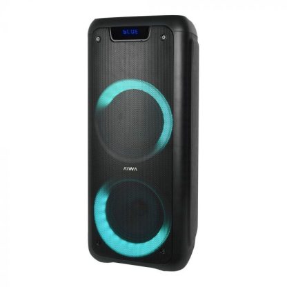 PARLANTE TORRE AIWA PORTATIL AW-T2050R BT WOFER 2X6.5"