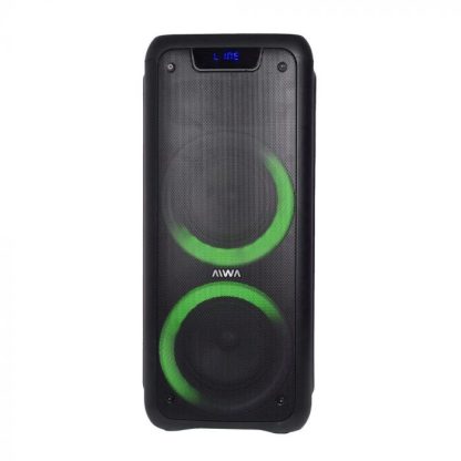 PARLANTE TORRE AIWA PORTATIL AW-T2050R BT WOFER 2X6.5"