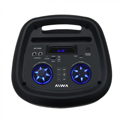 PARLANTE TORRE AIWA PORTATIL AW-T2040 BT WOFER 2X8"