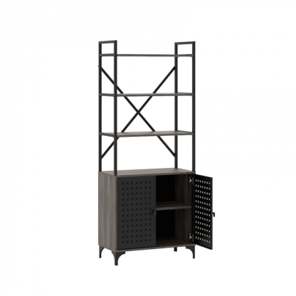 ESTANTERIA DIELFE ESS070 SOHO NEGRO/CAÑON
