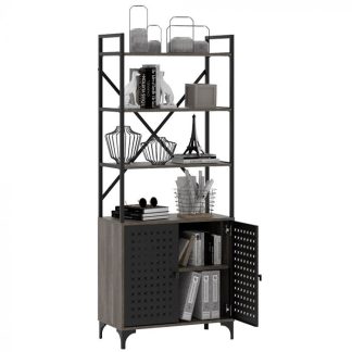 ESTANTERIA DIELFE ESS070 SOHO NEGRO/CAÑON