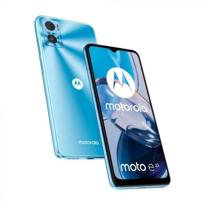 Celular MOTOROLA MOTO E22 3Gb RAM 32Gb Almacenamiento Azul