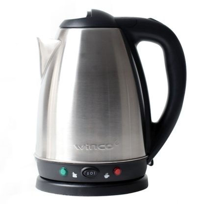 Pava Electrica	Winco Corte Mate Acero Inox. - 1,8l. W702
