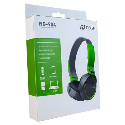 NOGA NG-904G Vincha ajustable Alta Fidelidad y Bajos Ref. 1,2 mts