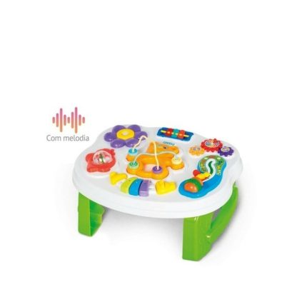 Smart Table Calesita Mesa Didáctica Musical Encastres Bebe